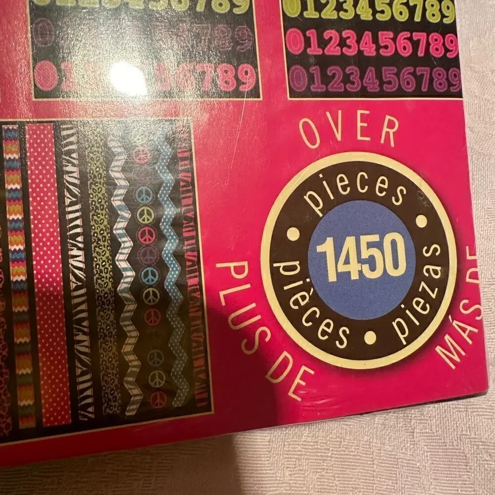 Recollections Chipboard Scrapbook Letters Numbers Symbols Icons Borders